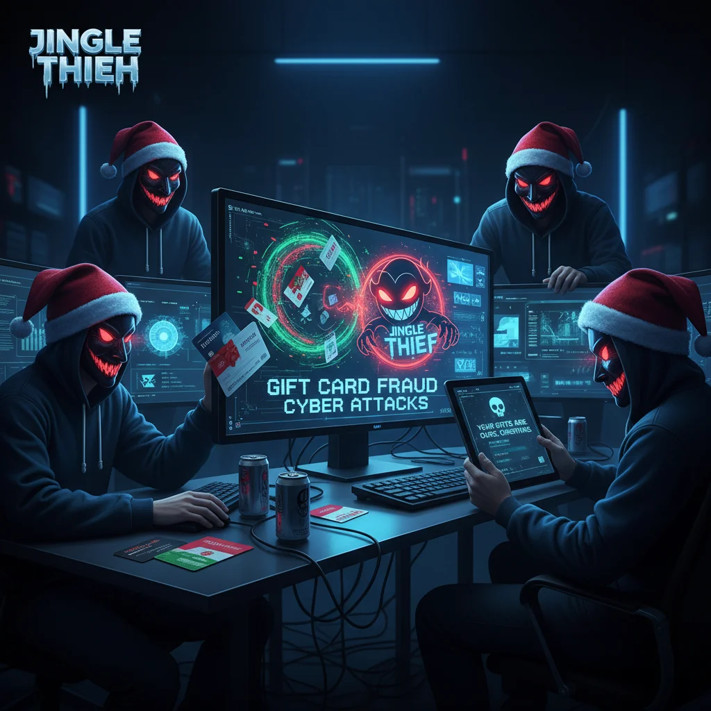 Jingle Thief: O Conto de Natal dos Cibercriminosos que Saqueiam Seus Vales-Presente