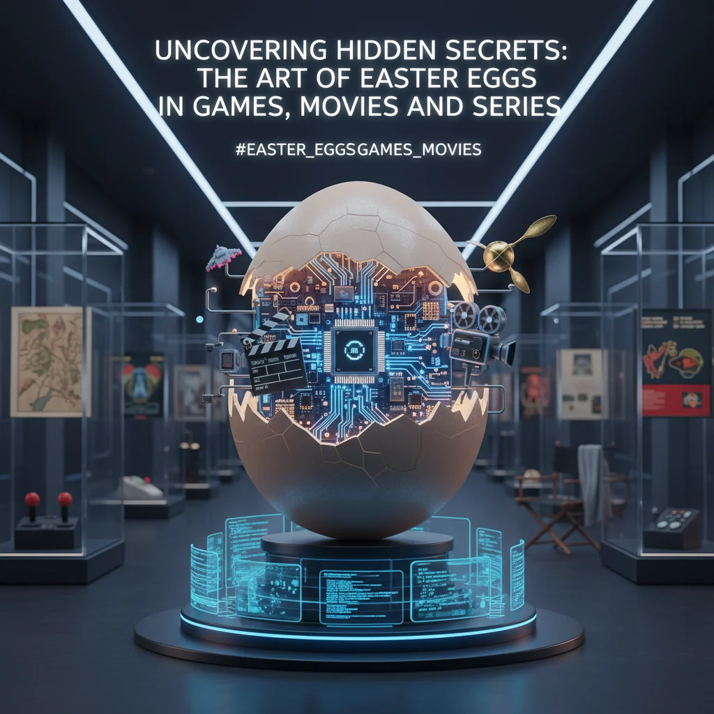 Desvendando os Segredos Ocultos: A Arte dos Easter Eggs em Jogos, Filmes e Séries