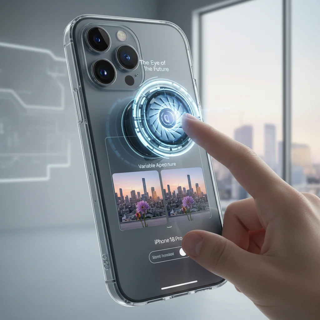 O Olho do Futuro no iPhone 18 Pro: A Abertura Variável Que Reimagina Cada Clique