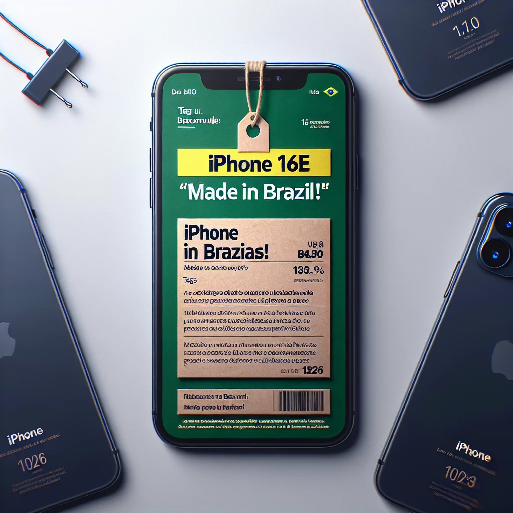 ## iPhone 16e "Made in Brazil": A Maçã Aposta no Gosto e Bolso do Brasileiro!
