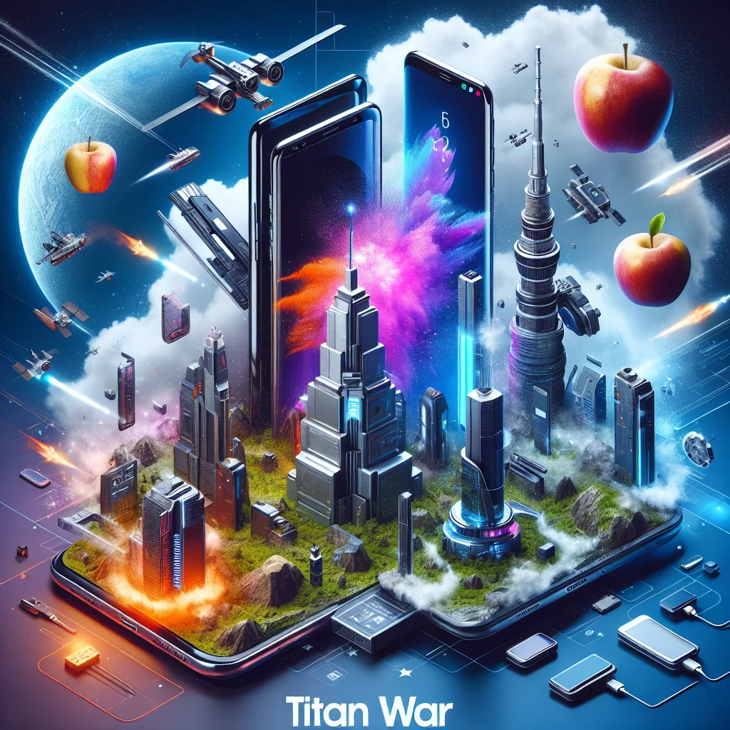 ## Guerra de Titãs Tech: Samsung vs. Apple na Busca Pelo Smartphone Mais Slim do Universo!
