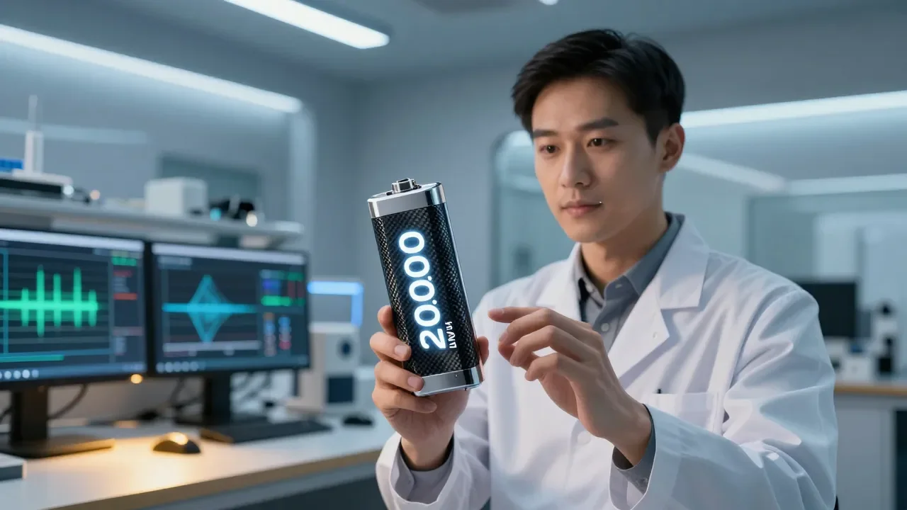 Samsung Revela Bateria Gigante de 20.000 mAh com Silício-Carbono: Potencial e Desafios