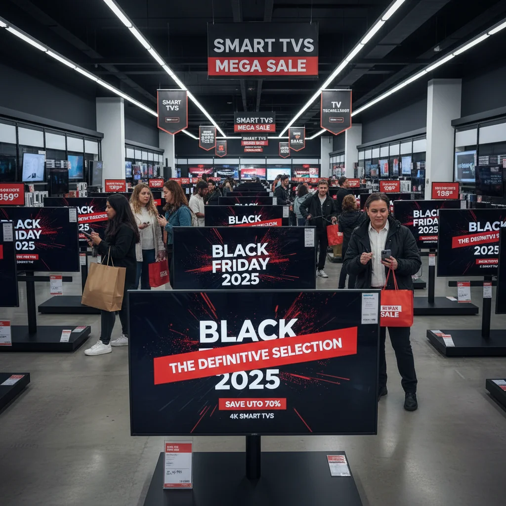 Black Friday: A Seleção Definitiva de Smart TVs 4K com Descontos Imbatíveis para 2025