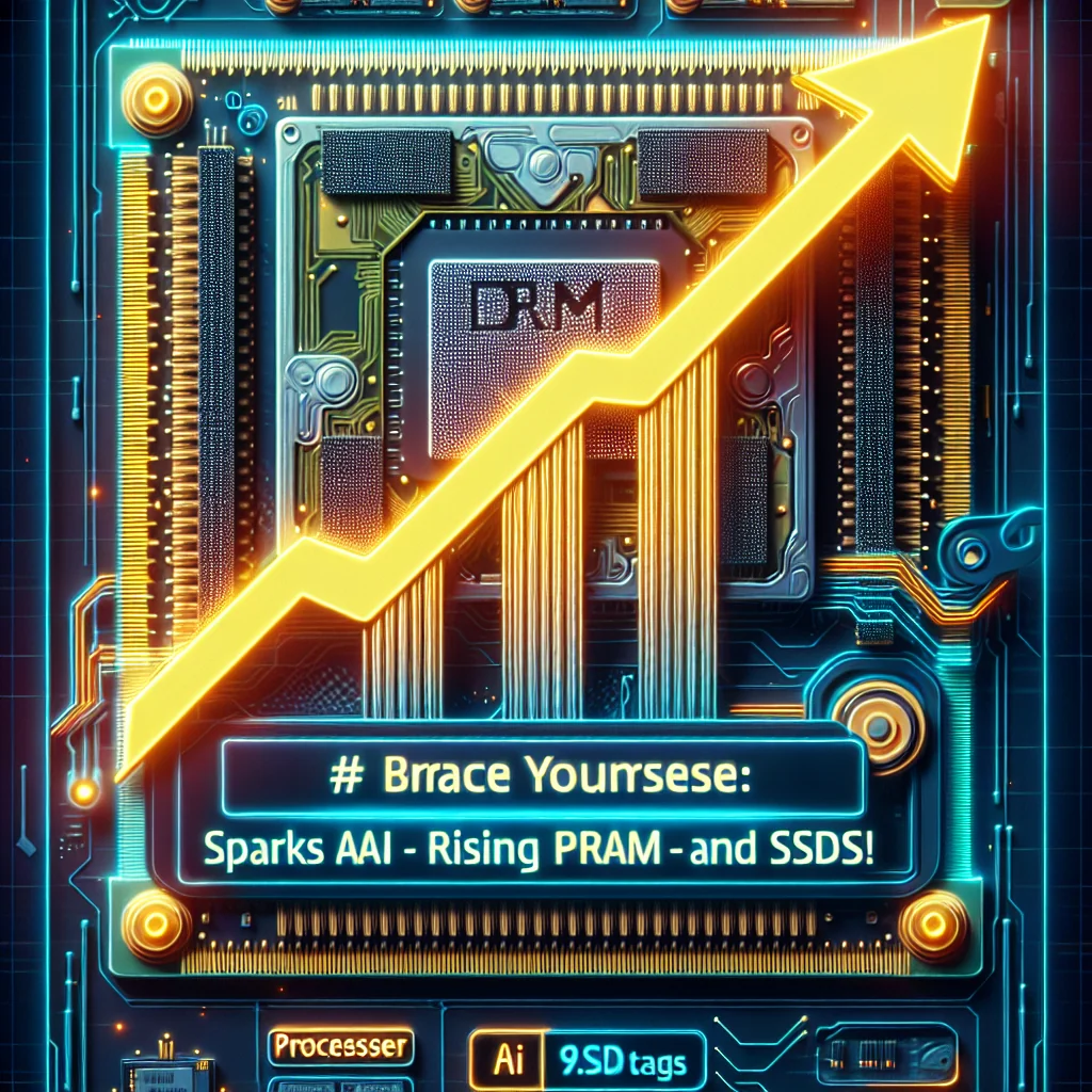## Prepare-se: A Era da IA Inflaciona Preços de RAM e SSD!
