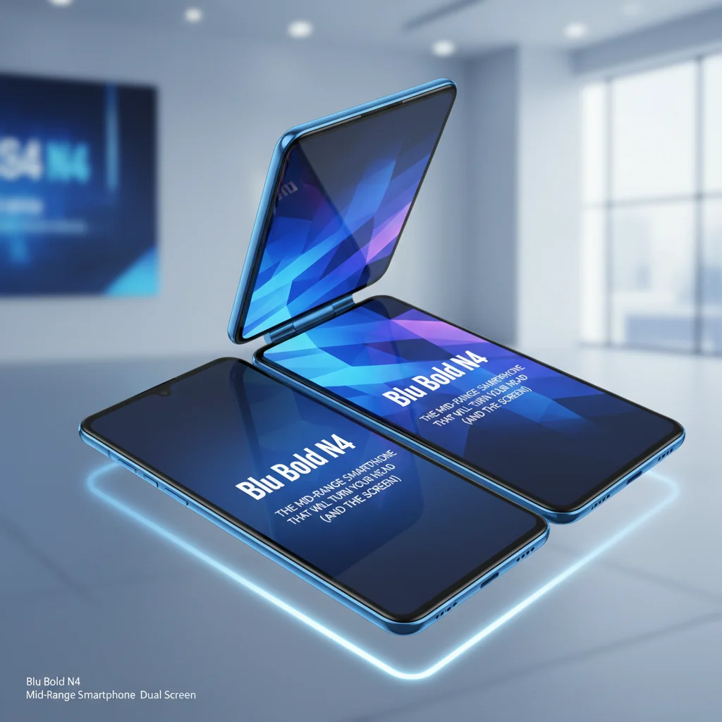 Blu Bold N4: O Smartphone Intermediário que Vai Virar Sua Cabeça (e a Tela!)