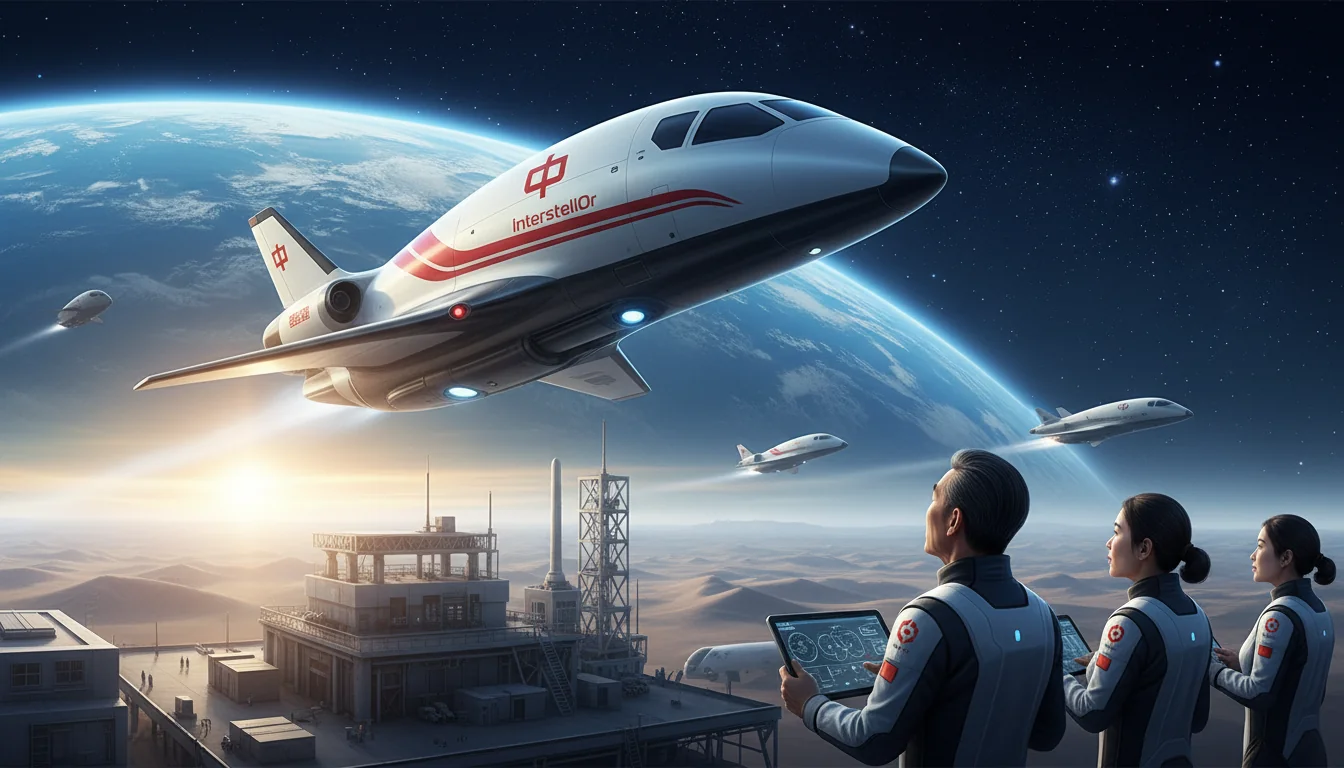 China Desafia Gigantes: Turismo Espacial Suborbital Ganha Novo Protagonista com a InterstellOr