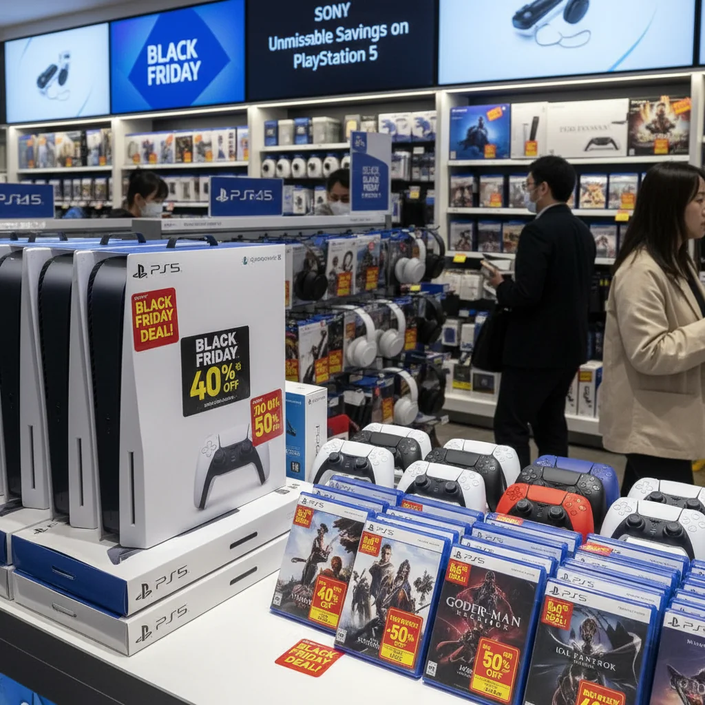 Black Friday da Sony: Descontos Imperdíveis em Consoles, Jogos e Acessórios PlayStation 5