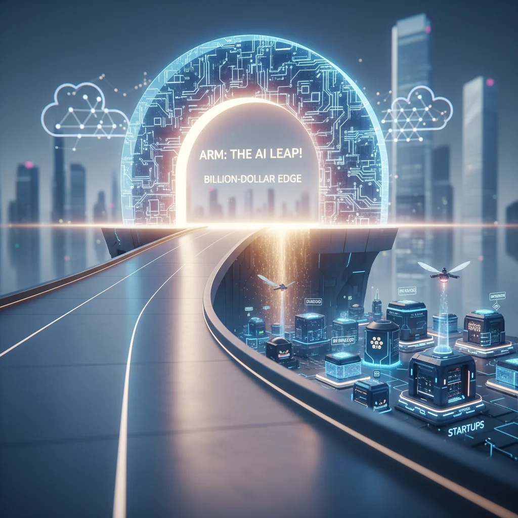 Arm: O Salto da IA! Borda Bilionária Acessível para Startups.