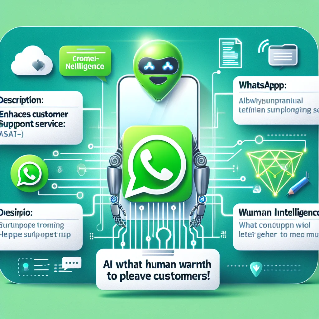## WhatsApp turbina o SAC: IA e calor humano juntos para encantar clientes!
