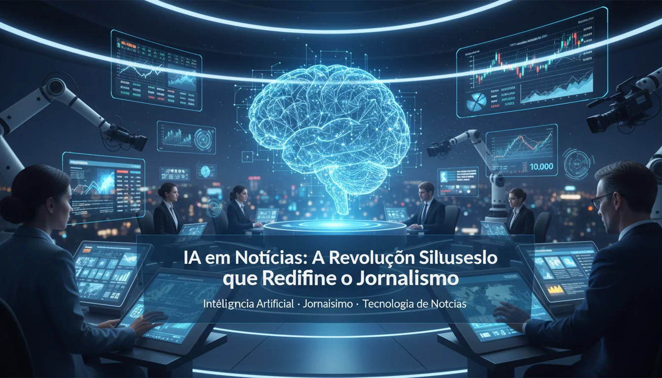 IA em Notícias: A Revolução Silenciosa que Redefine o Jornalismo