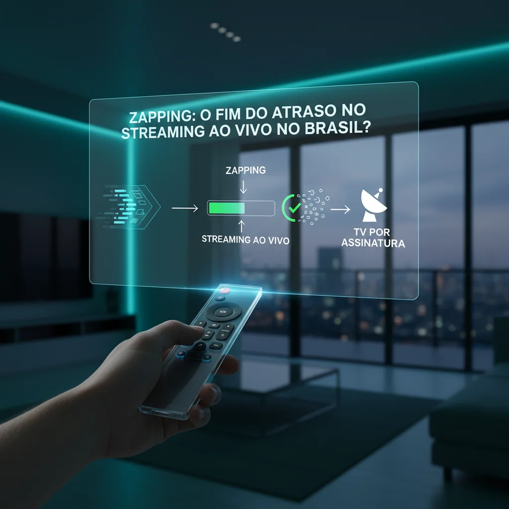 Zapping: O Fim do Atraso no Streaming ao Vivo no Brasil? Uma Análise Atualizada