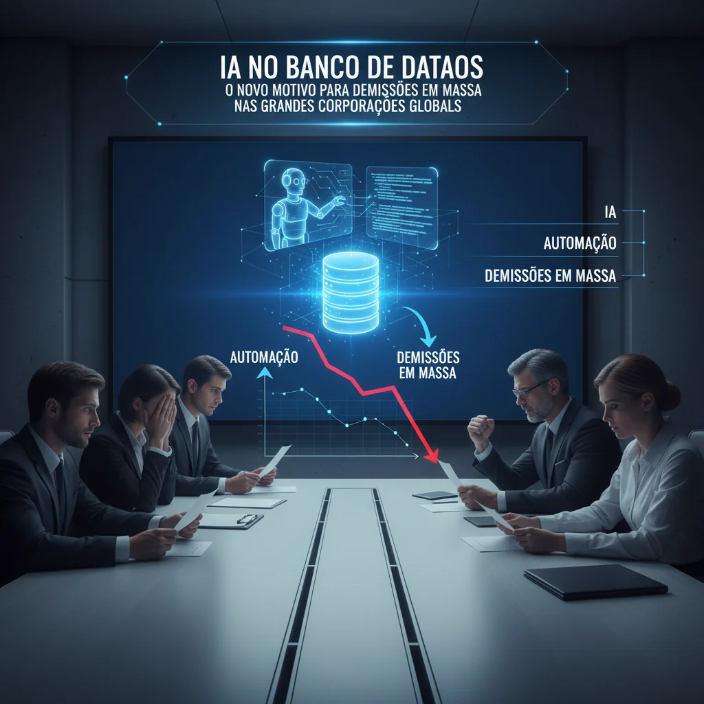 IA no Banco de Dados: O Novo Motivo para Demissões em Massa nas Grandes Corporações Globais