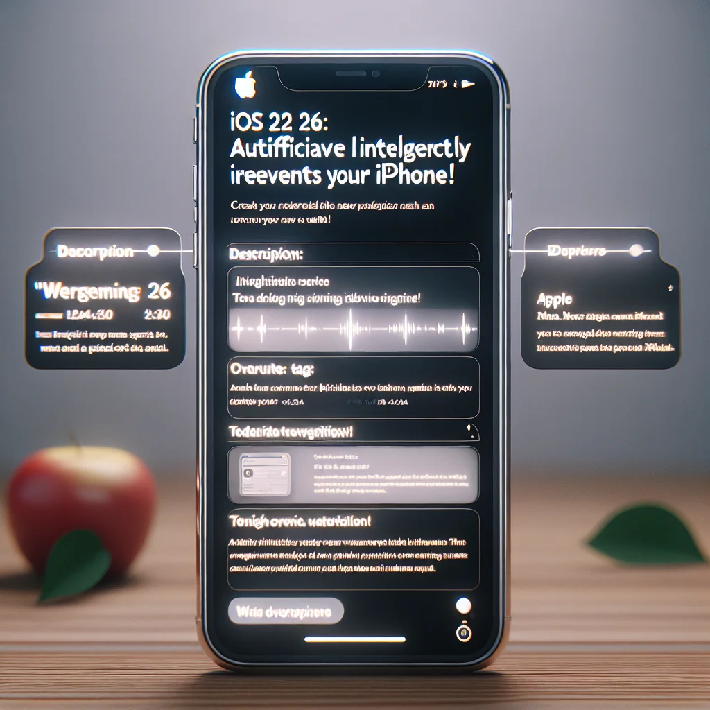 **iOS 26: A Inteligência Artificial Reinventa Seu iPhone em Segredo!**
