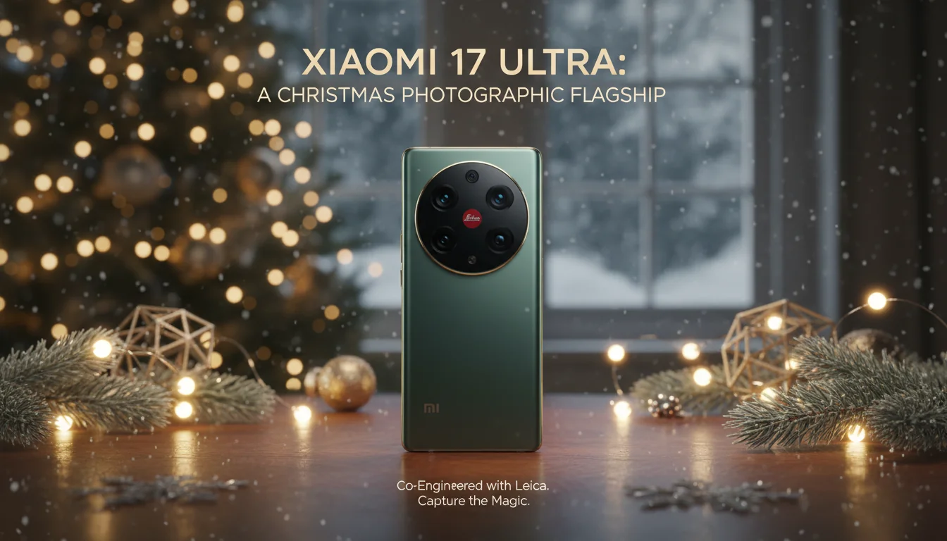 Xiaomi Apresenta o 17 Ultra: Um Flagship Fotográfico de Natal com Tecnologia de Ponta