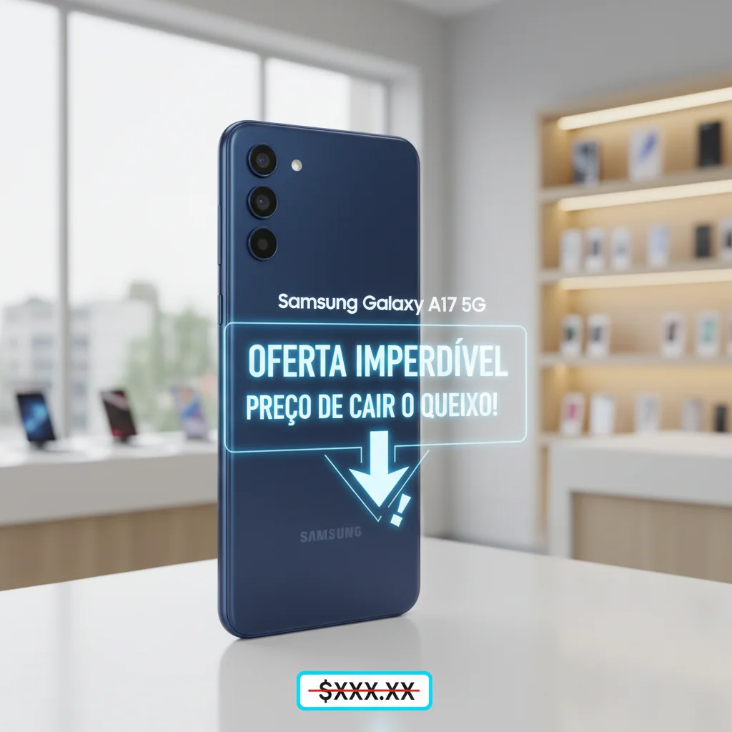 Galaxy A17 5G: O Sonho da Samsung Atinge um Preço de Cair o Queixo!