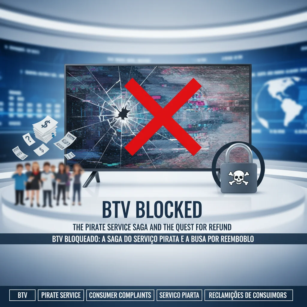 **BTV Bloqueado: A Saga do Serviço Pirata e a Busca por Reembolso**