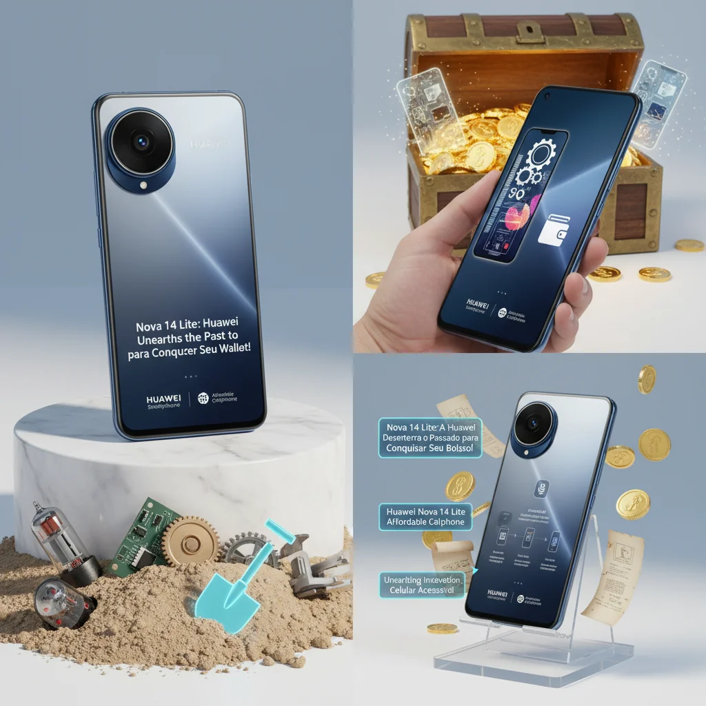 Nova 14 Lite: A Huawei Desenterra o Passado para Conquistar Seu Bolso!