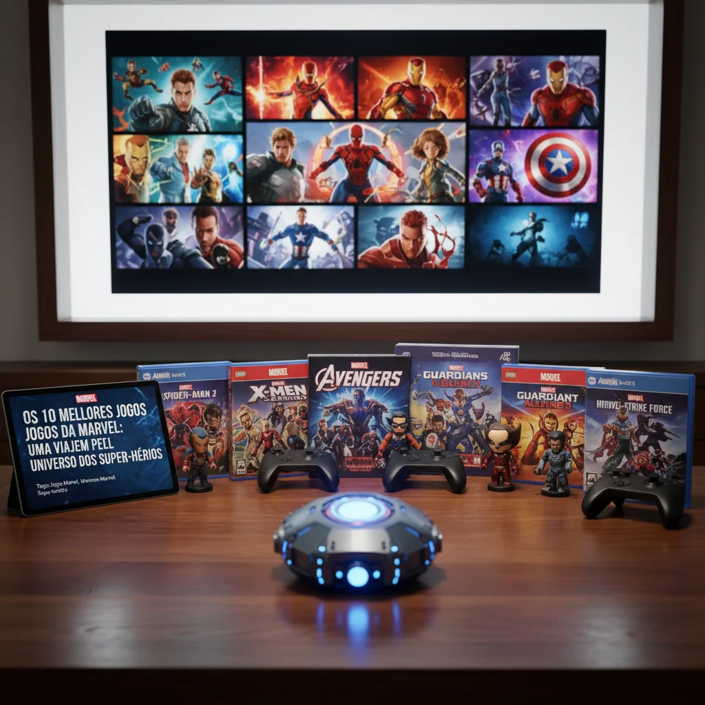 Os 10 Melhores Jogos da Marvel: Uma Viagem pelo Universo dos Super-Heróis