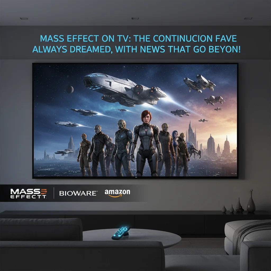 Mass Effect na TV: A Continuação Que os Fãs Sempre Sonharam, Com Novidades Que Vão Além!
