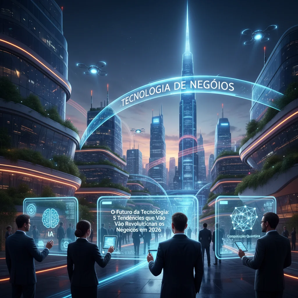 O Futuro da Tecnologia: 5 Tendências que Vão Revolucionar os Negócios em 2026