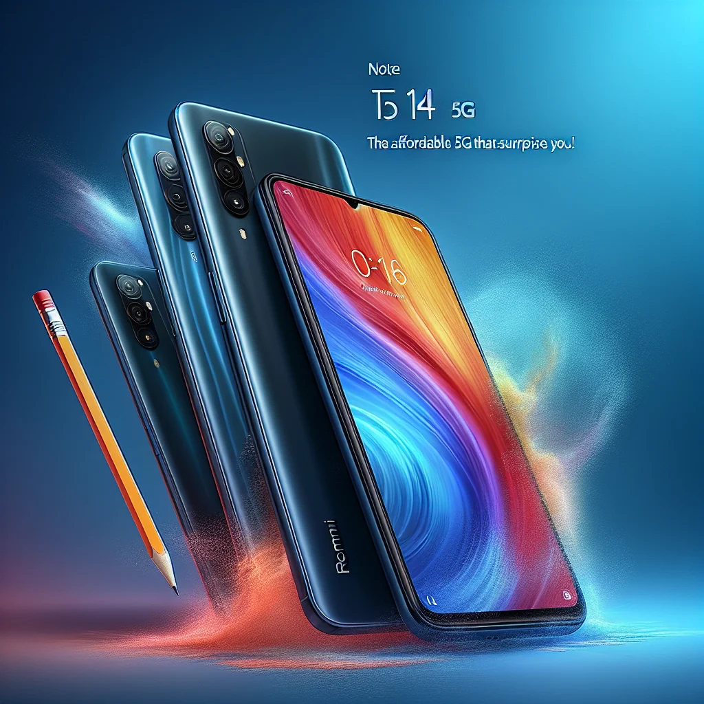 Redmi Note 14 5G: O 5G Acessível da Xiaomi Que Vai Te Surpreender!
