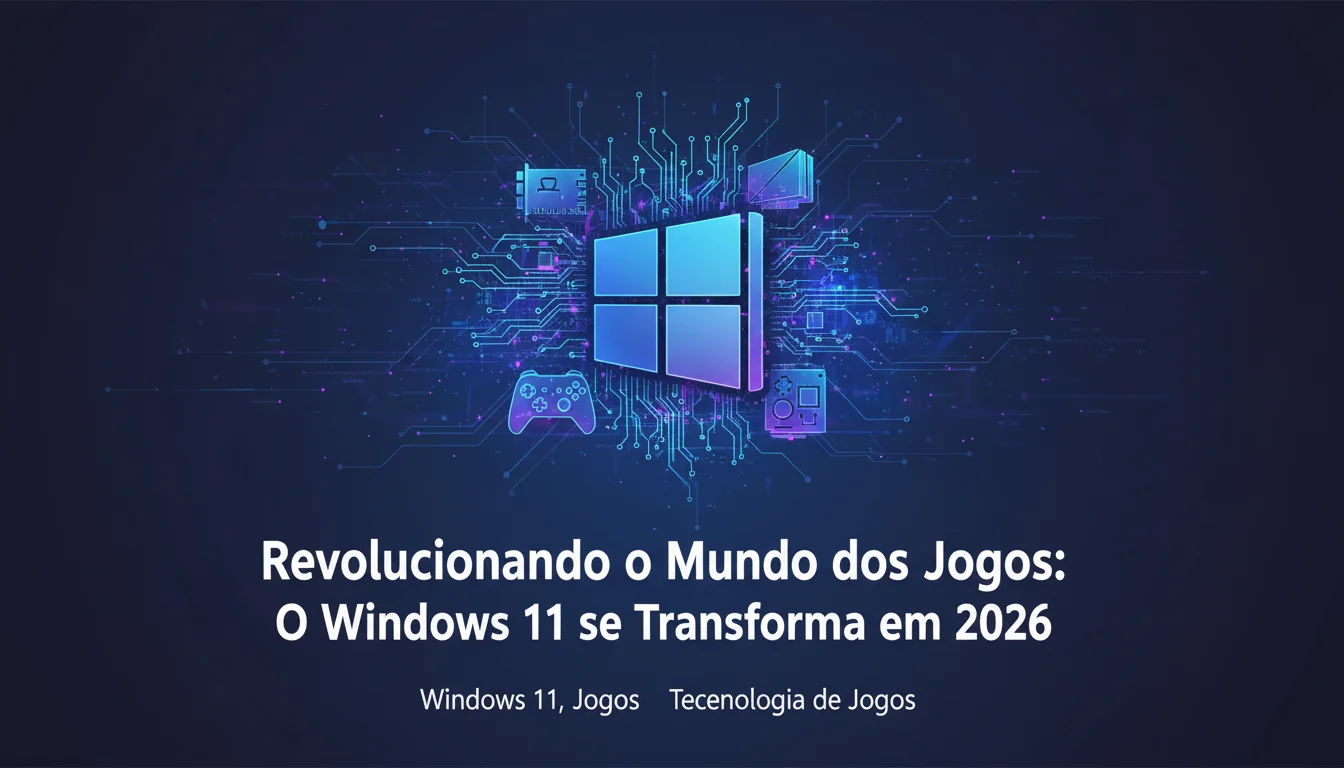 Revolucionando o Mundo dos Jogos: O Windows 11 se Transforma em 2026