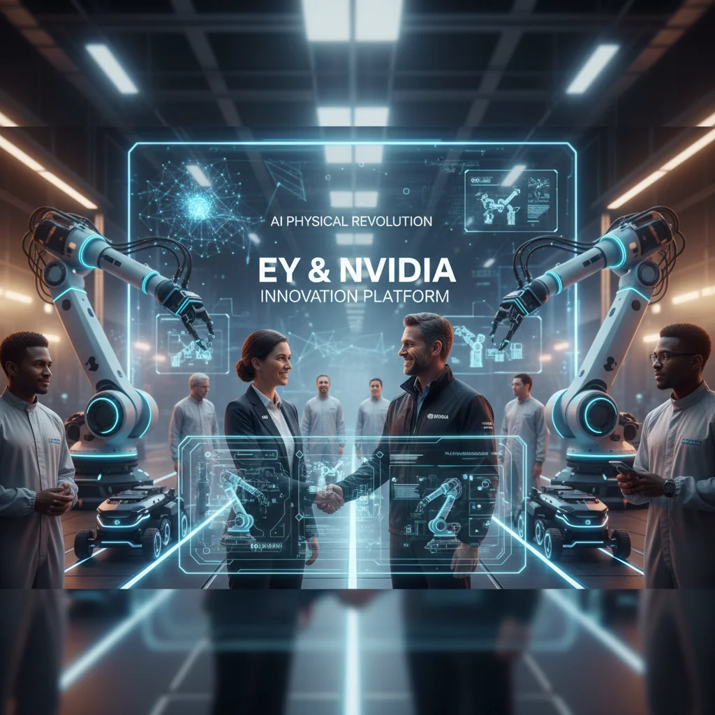 Revolução da Inteligência Artificial Física: EY e NVIDIA Lançam Plataforma Inovadora para Transformar a Indústria