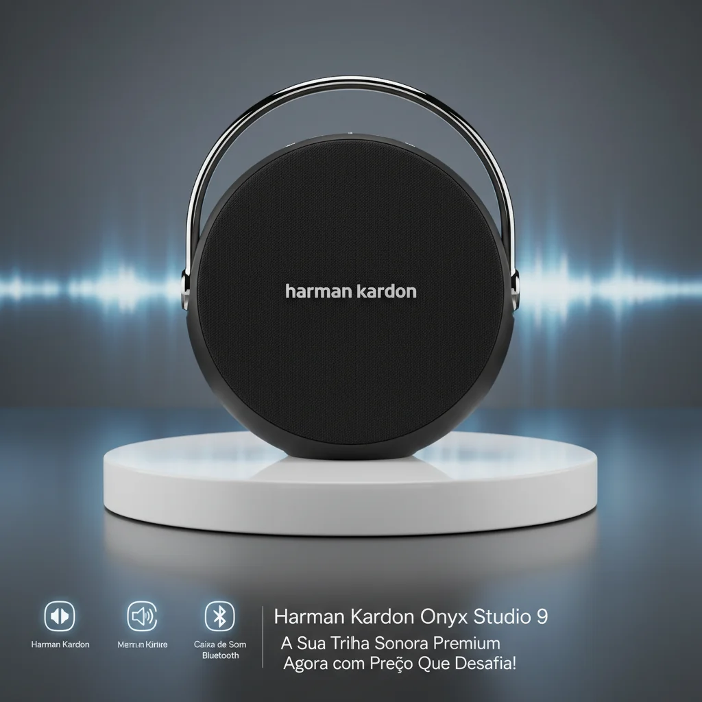 Harman Kardon Onyx Studio 9: A Sua Trilha Sonora Premium Agora com Preço Que Desafia!