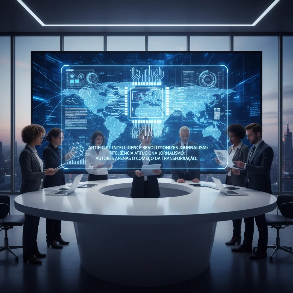 **Inteligência Artificial Revoluciona Jornalismo: Autores Apenas o Começo da Transformação**