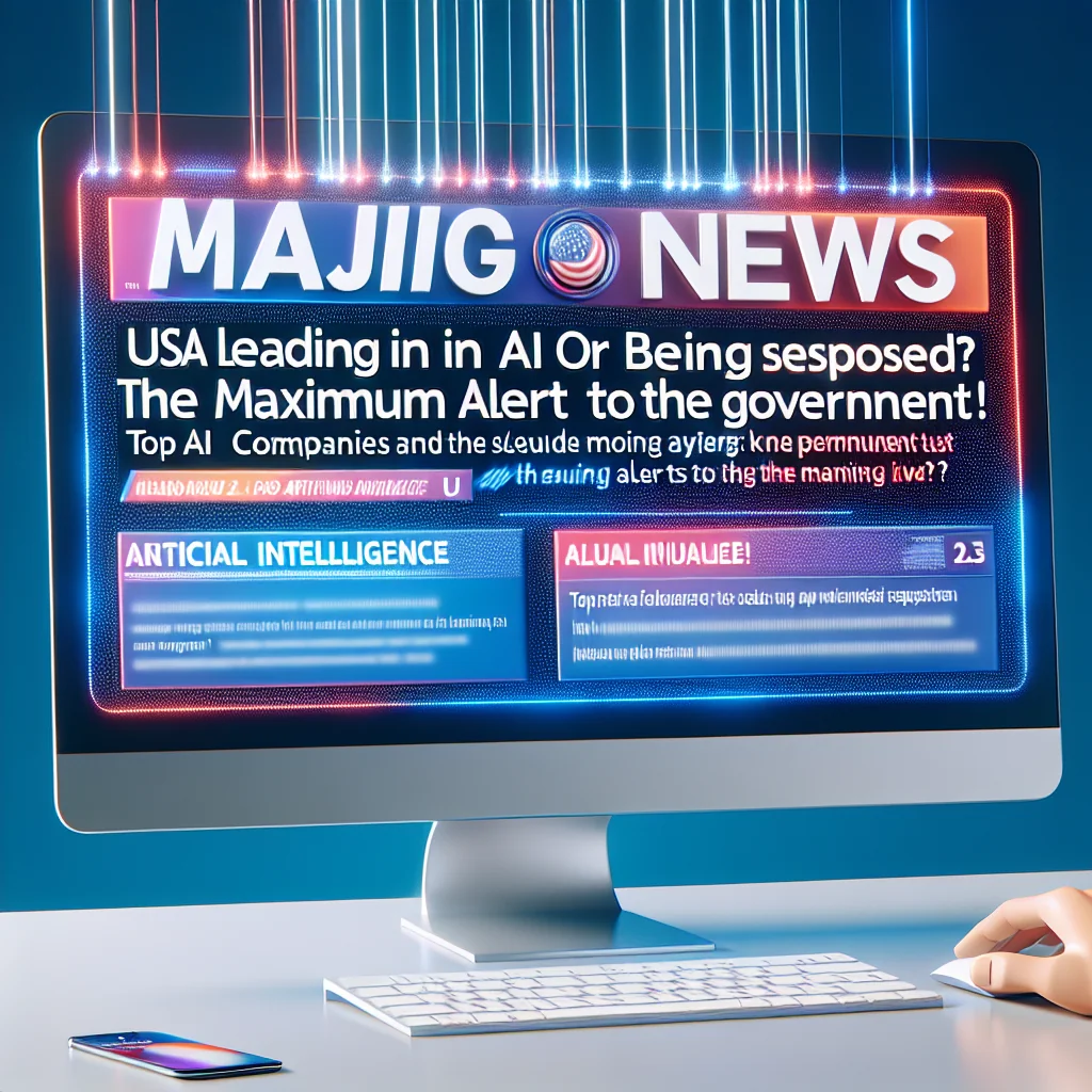 ## EUA à Frente na IA ou Ultrapassados? OpenAI e Google Soam o Alerta Máximo ao Governo!
