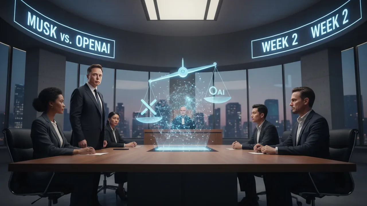 Julgamento Musk vs OpenAI completa segunda semana no tribunal