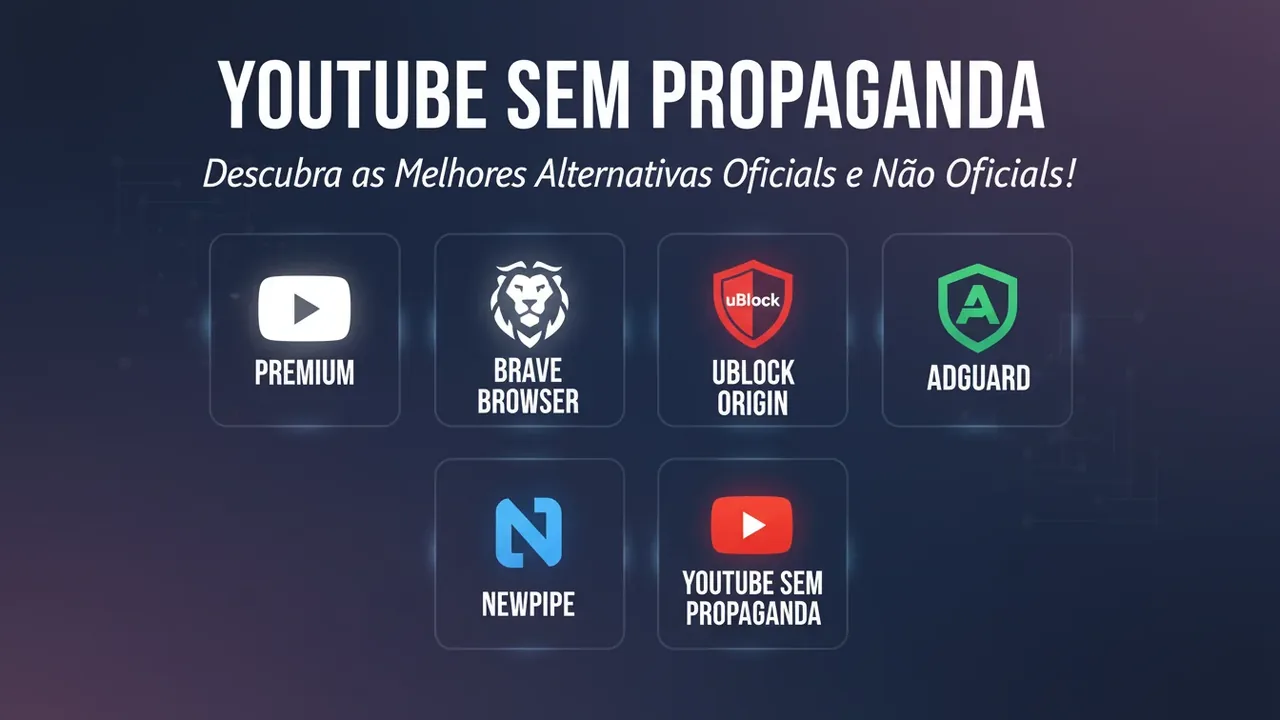 YouTube Sem Propaganda: Descubra as Melhores Alternativas Oficiais e Não Oficiais!