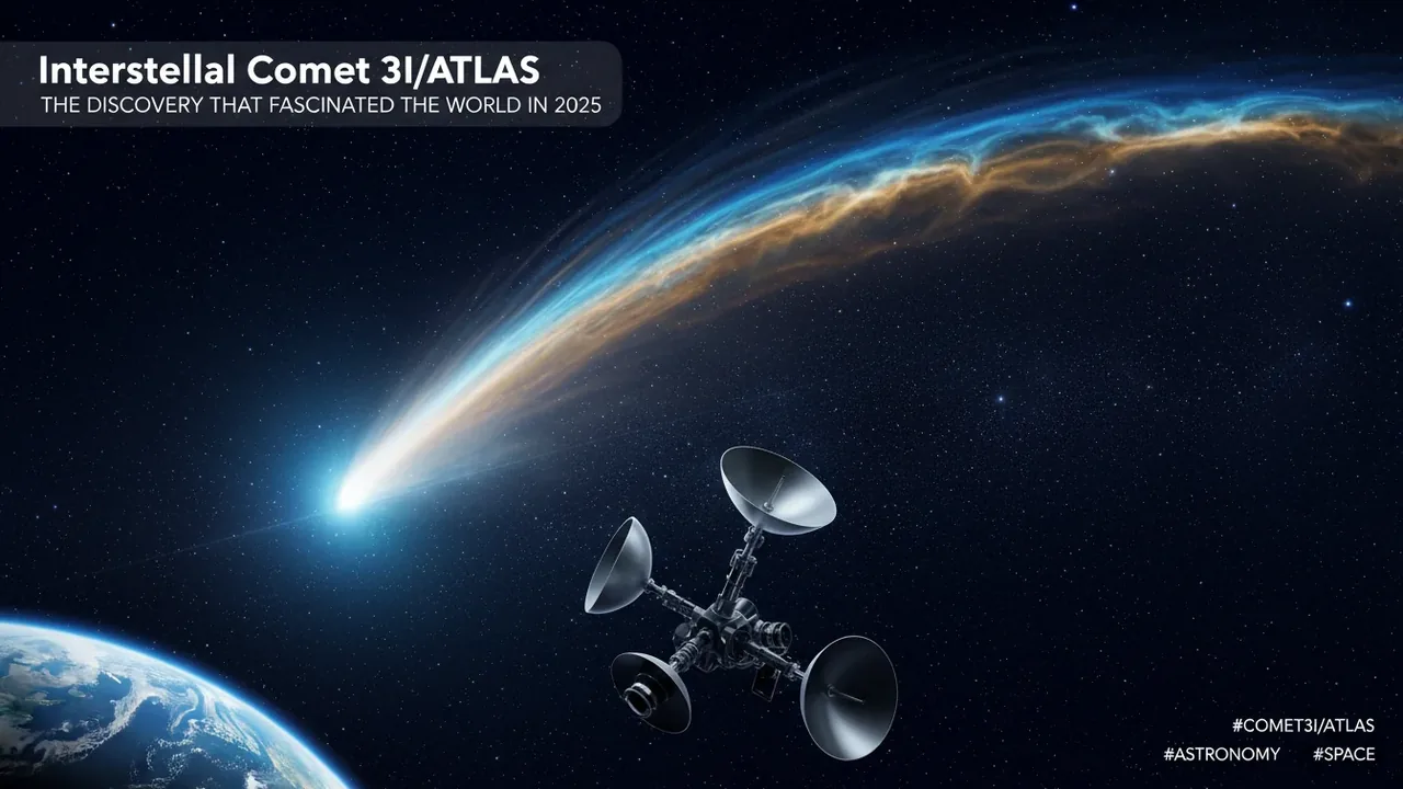 Cometa Interestelar 3I/ATLAS: A Descoberta Que Fascinou o Mundo em 2025