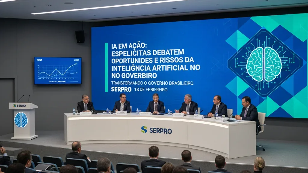 IA em Ação: Especialistas Debates Oportunidades e Riscos da Inteligência Artificial no Governo Brasileiro