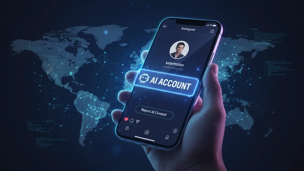 Instagram implementa etiquetas para identificar contas de IA