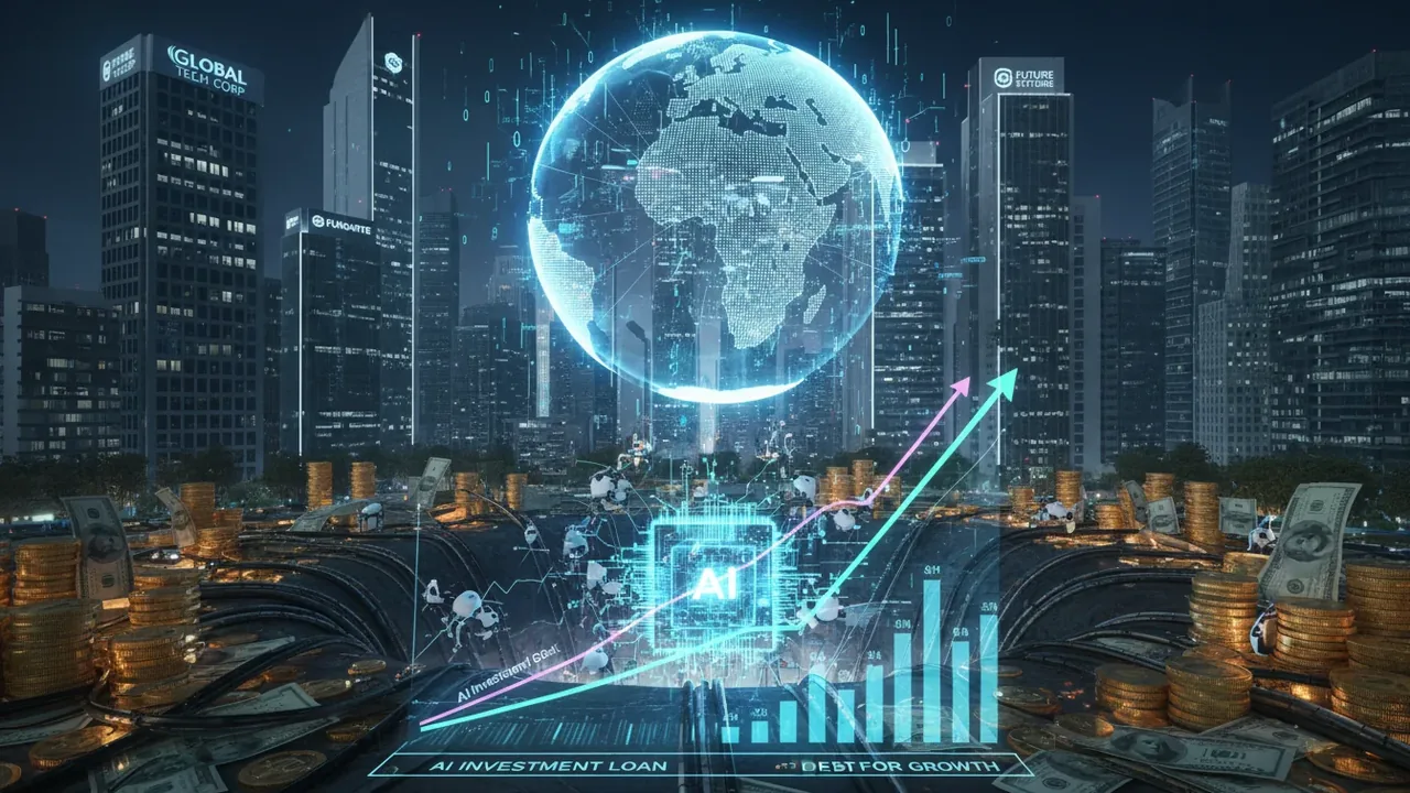Gigantes da Tecnologia Aumentam Dívida para Financiar Investimentos em Inteligência Artificial