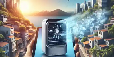 ## Xiaomi Revoluciona o Resfriamento: Mini Ar-Condicionado Que Gela em 30 Segundos Chegará ao Brasil?
