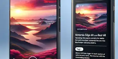 Motorola Edge 60 e Razr 60: Desvendamos os Segredos das Câmeras do Futuro com o Guru Mauricio Moisés!
