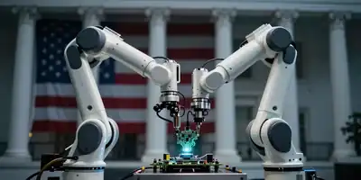 Protecionismo Tecnologico: EUA Miram na Robótica para Fortalecer Domínio na Inteligência Artificial