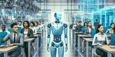 **Amazon e a IA: O Futuro do Trabalho Será Humano ou Robótico?**
