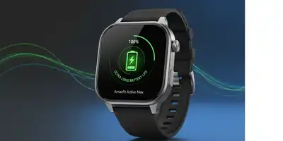 Amazfit Active Max: Vazamento revela smartwatch com bateria gigante e design premium