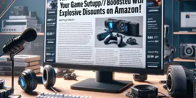 **Upgrade Iminente: Seu Setup Gamer/Home Office Turbinado com Descontos Explosivos na Amazon!**
