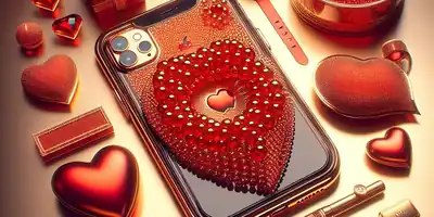 **Declare Seu Amor com Estilo: iPhones Caviar Edição Dia dos Namorados São Joias Raras!**
