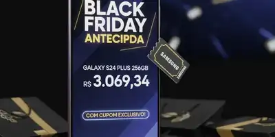 Black Friday Antecipada: Galaxy S24 Plus 256GB Despenca Para R$ 3.069,34 Com Cupom Exclusivo!