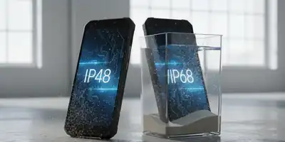 O Código da Resistência: IP48 ou IP68? Escolha a Blindagem Perfeita para o Seu Smartphone.
