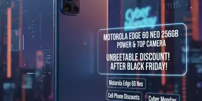 Motorola Edge 60 Neo 256GB: Potência e Câmera de Ponta com Desconto Imperdível Após a Black Friday!