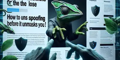 **Camaleões Digitais à Solta: Como Desmascarar o Spoofing Antes que Ele Te Desmascare!**
