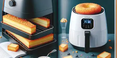 ## Do Crocante ao Cremoso: Desvende o Segredo dos Bolos Perfeitos na Airfryer!
