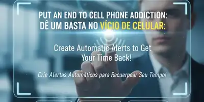 **Dê um BASTA no Vício de Celular: Crie Alertas Automáticos para Recuperar Seu Tempo!**