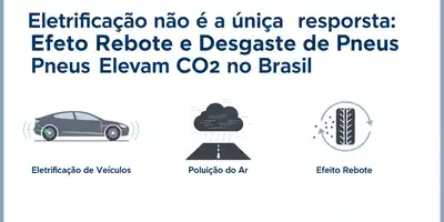 **Eletrificação não é a única resposta: Efeito Rebote e Desgaste de Pneus Elevam CO2 no Brasil**